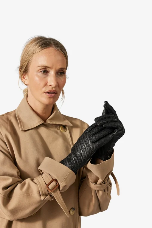 Adax glove Silke Black