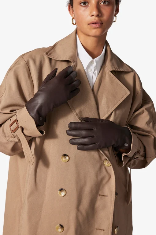 Adax glove Xenia Chocolate