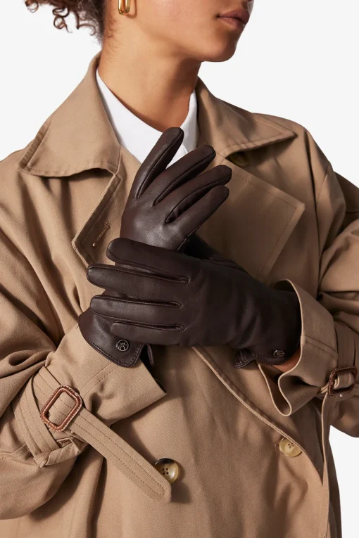 Adax glove Xenia Chocolate