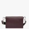 Amalfi shoulder bag Franca Burgundy