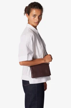 Amalfi shoulder bag Franca Burgundy