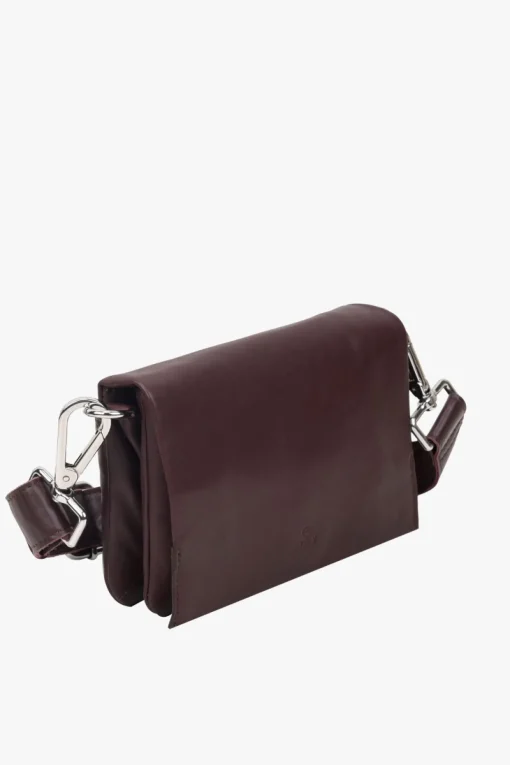 Amalfi shoulder bag Franca Burgundy