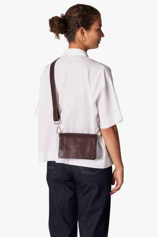Amalfi shoulder bag Franca Burgundy