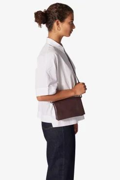 Amalfi shoulder bag Franca Burgundy