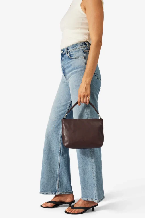 Amalfi shoulder bag Klara Burgundy