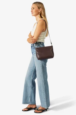 Amalfi shoulder bag Klara Burgundy