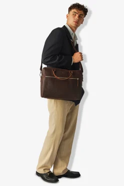 Catania briefcase Axel 15,6' Dark brown