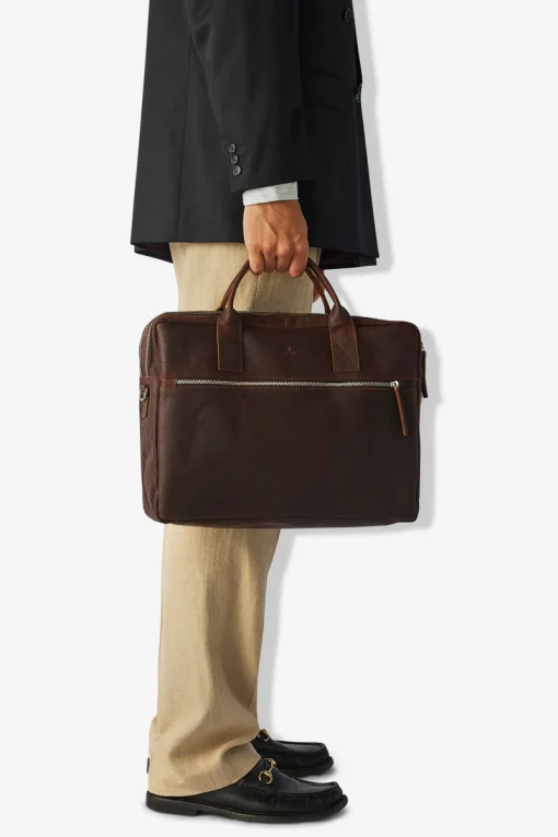 Catania briefcase Axel 15,6' Dark brown
