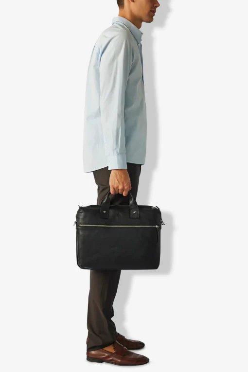 Catania briefcase Emil Black