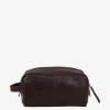 Catania wash bag Harry Dark brown