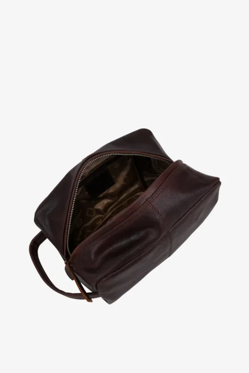 Catania wash bag Harry Dark brown