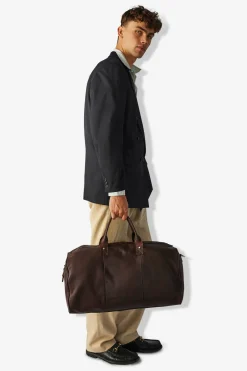 Catania weekend bag Lasse Dark brown