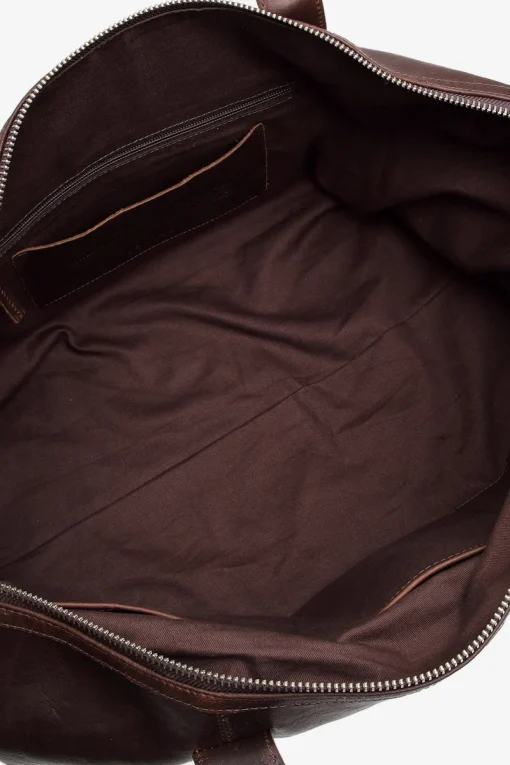 Catania weekend bag Lasse Dark brown