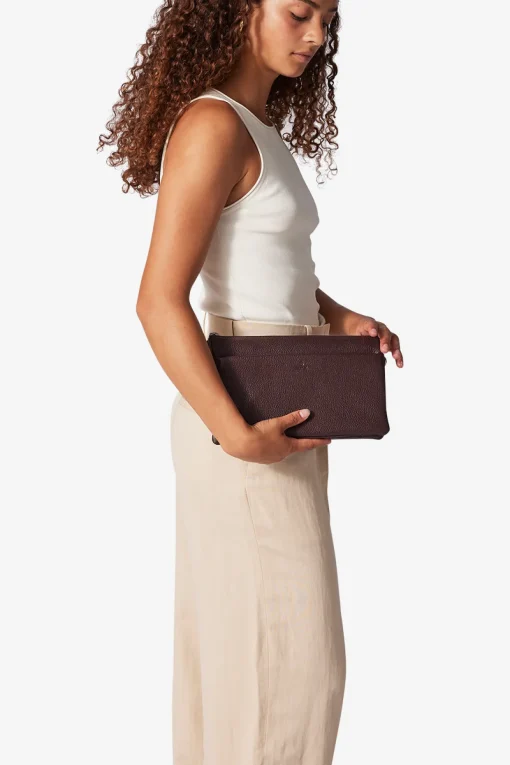Cormorano combi clutch Jasmina Burgundy