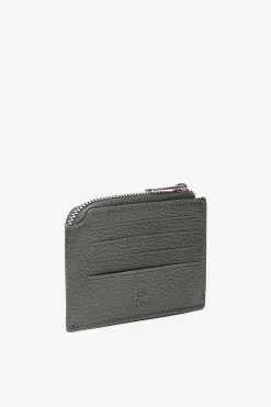 Cormorano credit card holder Susy Leaf green