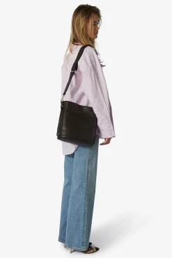 Cormorano shoulder bag Kristin Dark brown