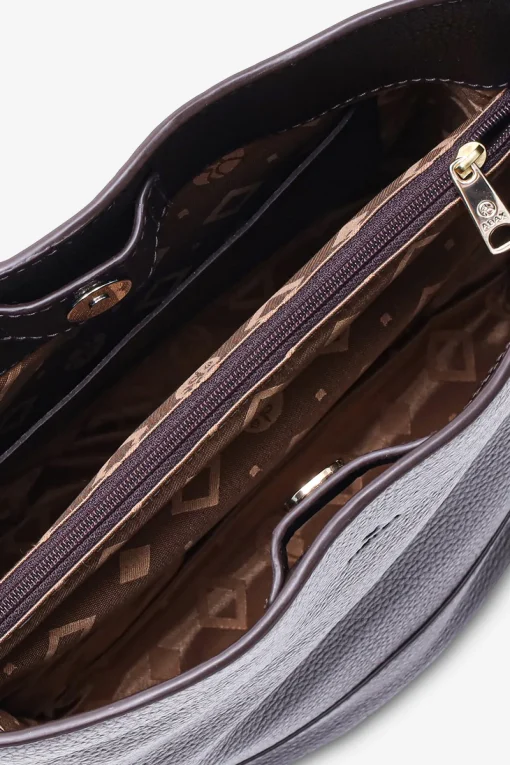 Cormorano shoulder bag Kristin Dark brown