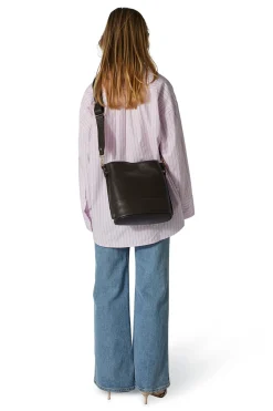 Cormorano shoulder bag Kristin Dark brown
