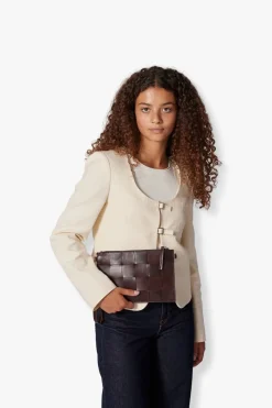 Limona combi clutch Lena Dark brown