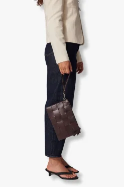 Limona combi clutch Lena Dark brown