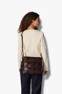 Limona shoulder bag Marthe Dark brown