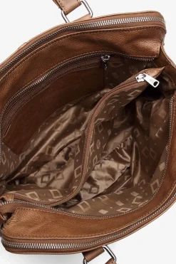 Napoli handbag Gerda 14¨ Cognac