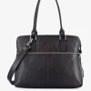 Napoli handbag Gerda 14¨ Dark brown