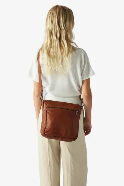 Pixie shoulder bag Thyra Cognac