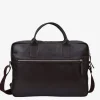 Prato briefcase Tobias Dark brown