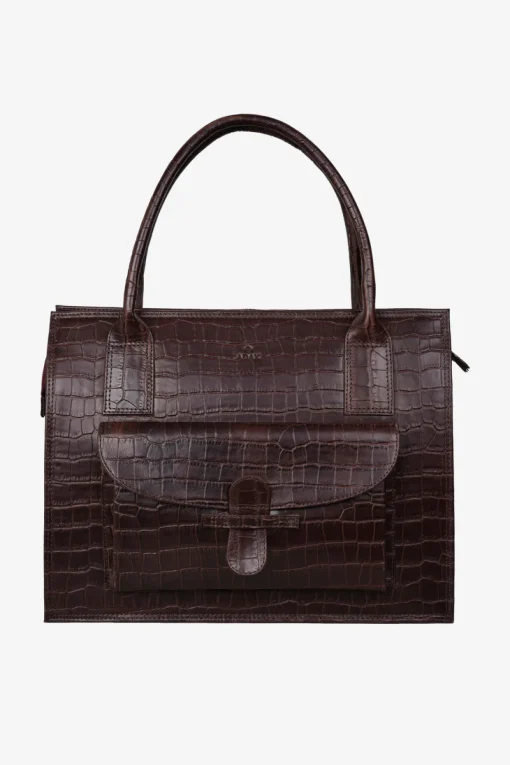 Ragusa shopper Valentina Dark brown