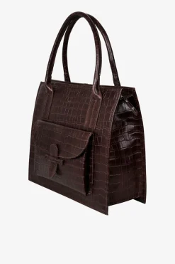 Ragusa shopper Valentina Dark brown