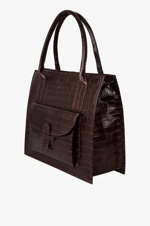 Ragusa shopper Valentina Dark brown