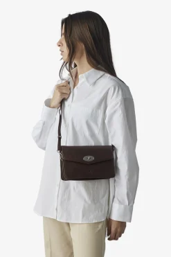 Ravenna shoulder bag Anika Dark brown