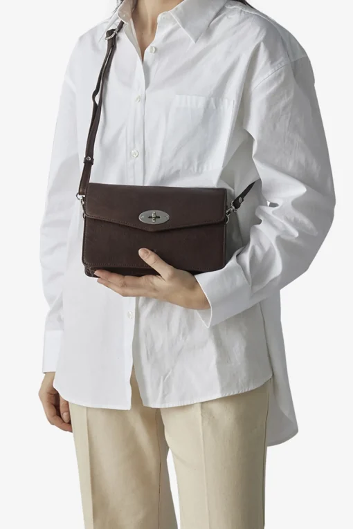 Ravenna shoulder bag Anika Dark brown