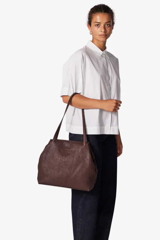 Ravenna shoulder bag Ilma Dark brown