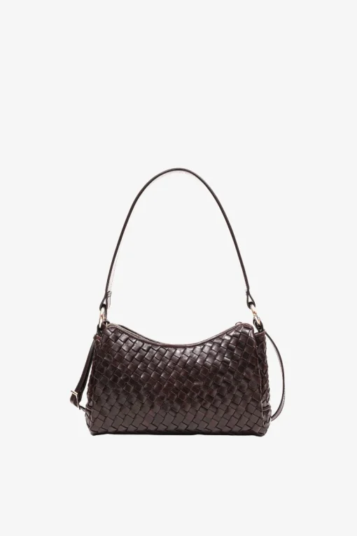 Salerno shoulder bag Eleonora Dark brown