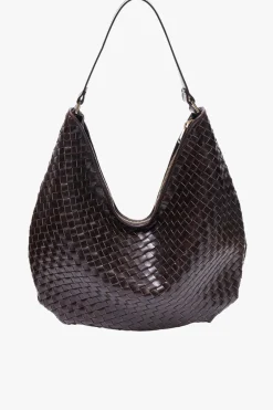 Salerno shoulder bag Mindy Dark brown