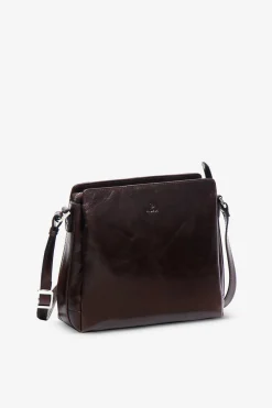 Salerno shoulder bag Sia Dark brown